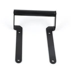 Advanced Mobile Phone and GPS Navigation Stand Holder for Motorcycle Accessories (Black)