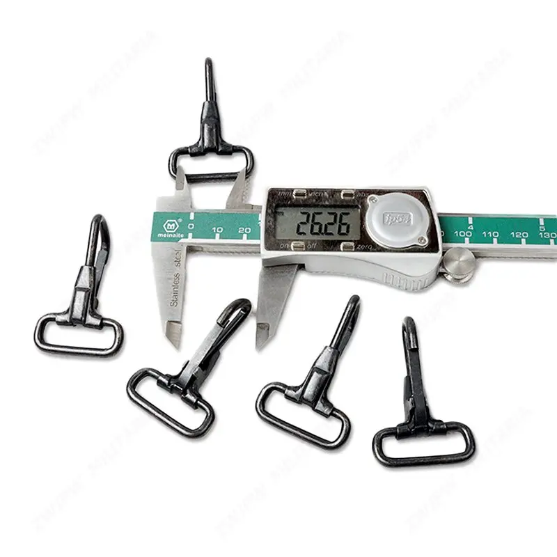 WW2 US SNAP HOOKS Equipment accessories Bag fittings 2.5mm ZWJPW 2 PCS snap hooks