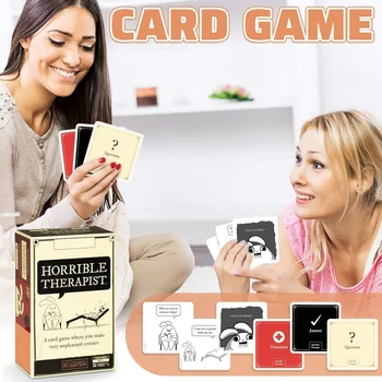 Exploding Kittens Horrible Therapist Card Game Extra Horrible Edition 3-8 Players Ages 17+ Card Game For Fun-Therapist Card 1