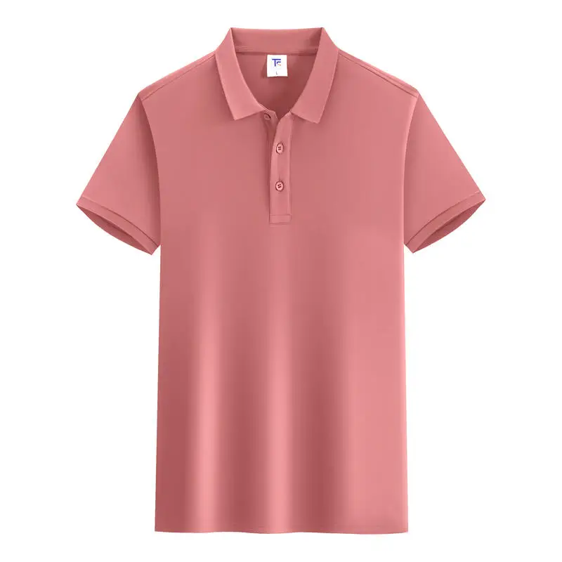 Ice silk Quick Drying Short Sleeved Polo Shirt Golf Jersey Company Group Breathable Fitness Lapel Sports Sleeved 10-Color Top