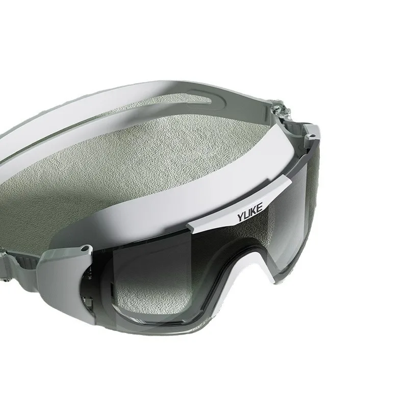 Swimming Goggles Waterproof and Anti-fog High Definition Professional Large Frame Diving Swimming Glasses Swimming Equipment 6