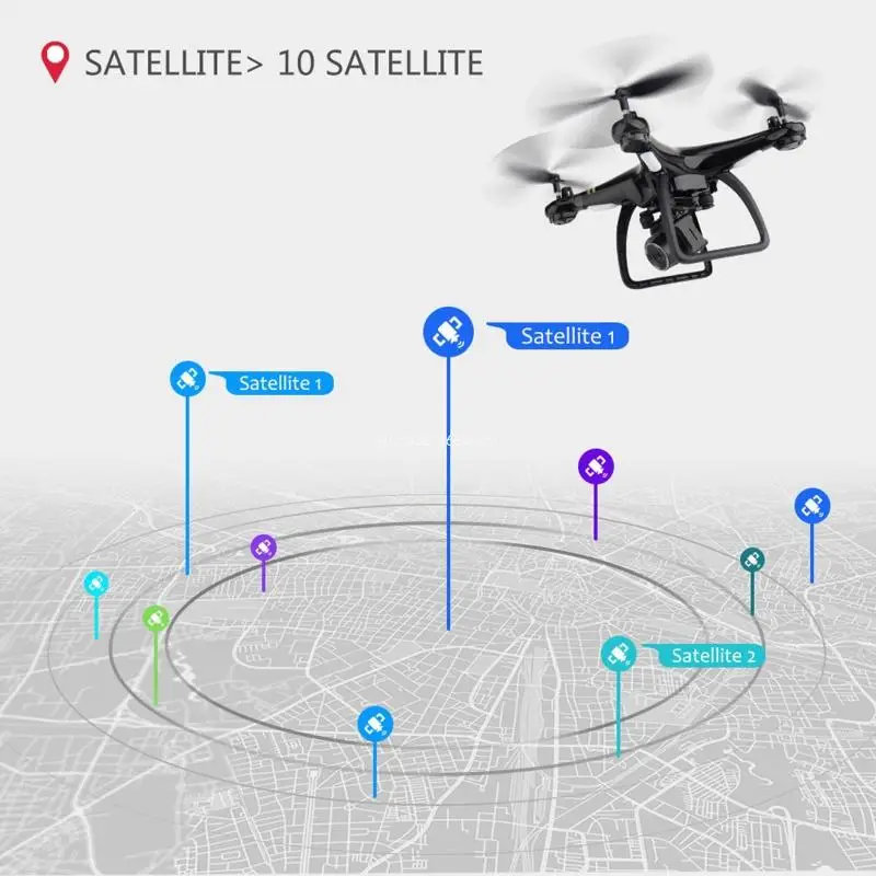 

Мини GPS FPV дрон с электрической камерой 4K 4K складная модель самолета в подарок Прямая поставка