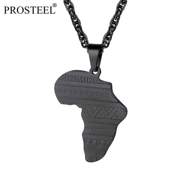 PROSTEEL Punk Razor Blade Pendant Necklace