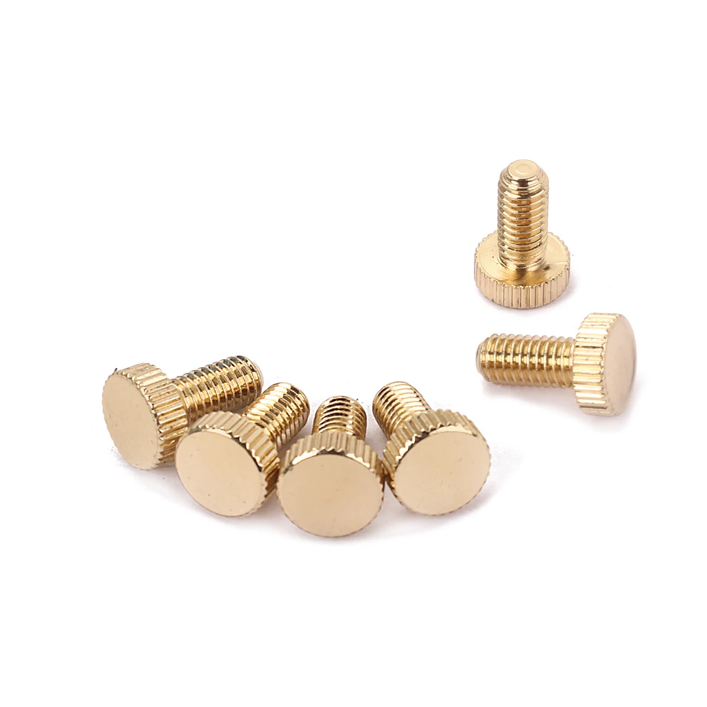 

Double horn bridge gold screw Round button Head Plating Titanium Gold Hex Socket Screw