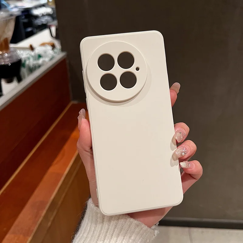 Shockproof Slim Solid Color Silicone TPU Phone Case Cover