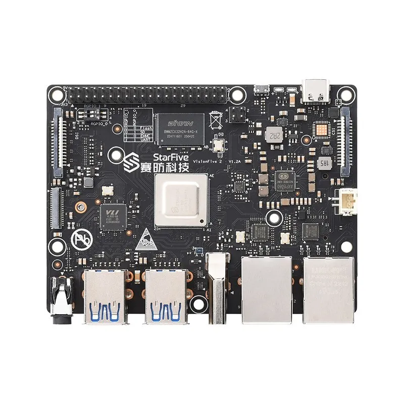VisionFive2 RISC-V   Ͼ ǻ StarFive JH7110 μ,  3D GPU  ִ 1.5GHz
