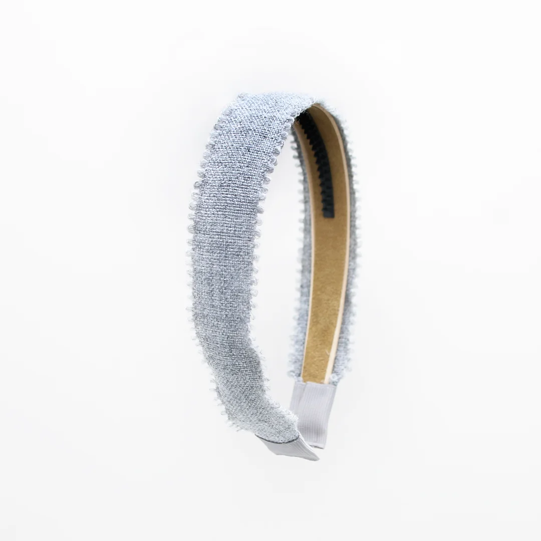 Elegant Wool Feeling Flat Band Large Hair headband Baby Mini clip Kids School Hair Accessories hairband
