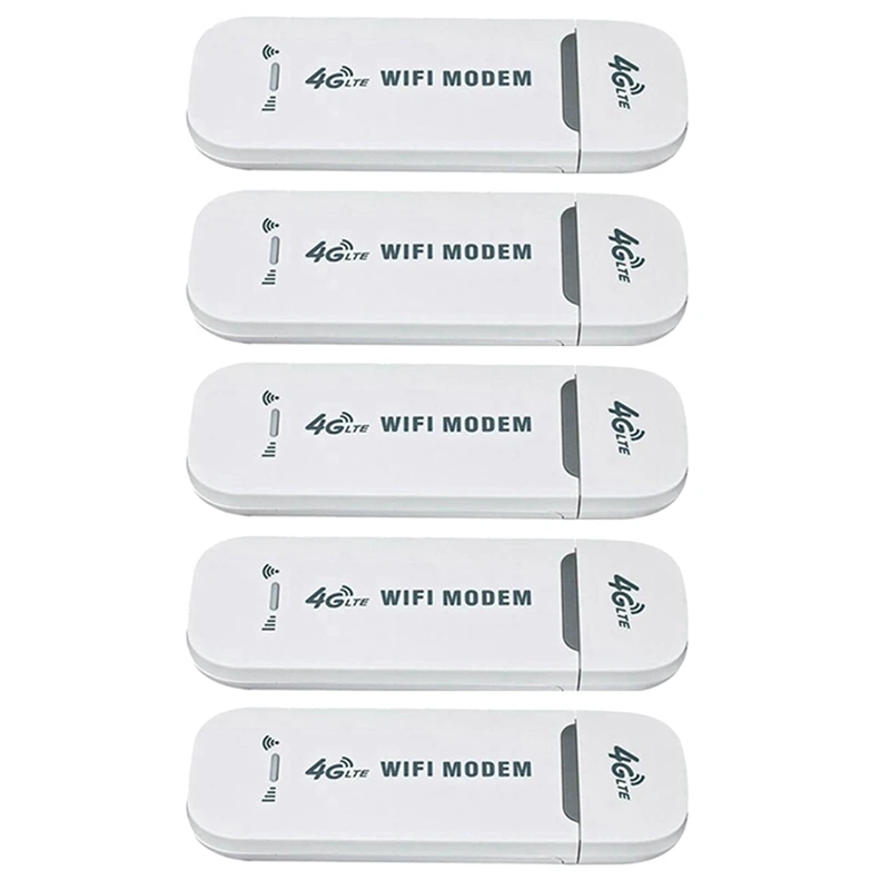 

5x4G LTE USB Wi-Fi модем 4G USB-ключ автомобильный Wi-Fi роутер 4G Lte донгл сетевой адаптер со слотом для Sim-карты