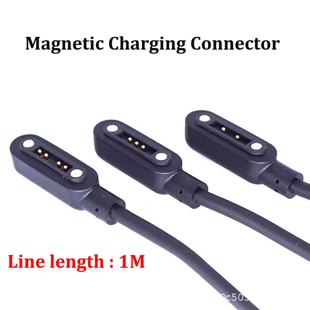 Yuxi 1 Stück magnetisches USB-Lade datenkabel Stecker Buchse Pogo Pin Stecker Stroma schluss/4-polige Magnete Kontakt pad Leiterplatte buchse – Detail 2
