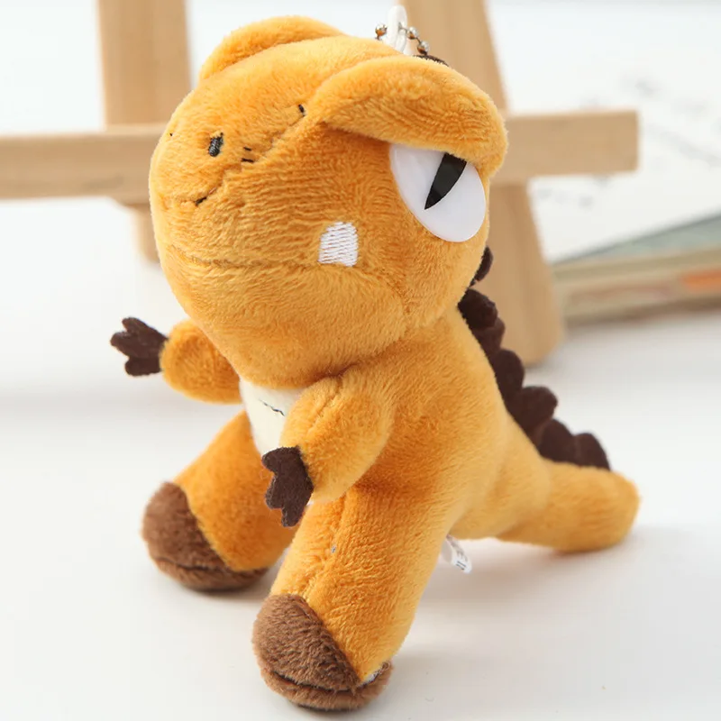 New Dinosaur Small Pendant Tyrannosaurus Rex Plush Toy Keychain Fun Dinosaur Plush Kids Toy Soft Animal Plush  Doll Gifts 2