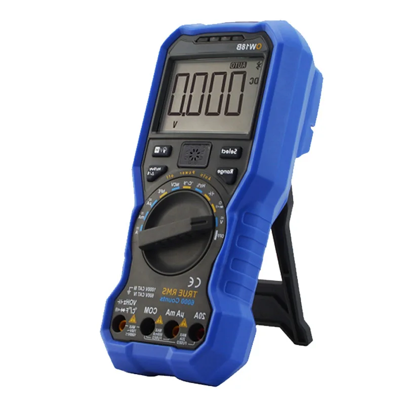 Original OWON OW18B Digital DC/AC NCV Data Multimeter Logger Bluetooth-compatible Ammeter Voltmeter with K-type Thermometer Kit