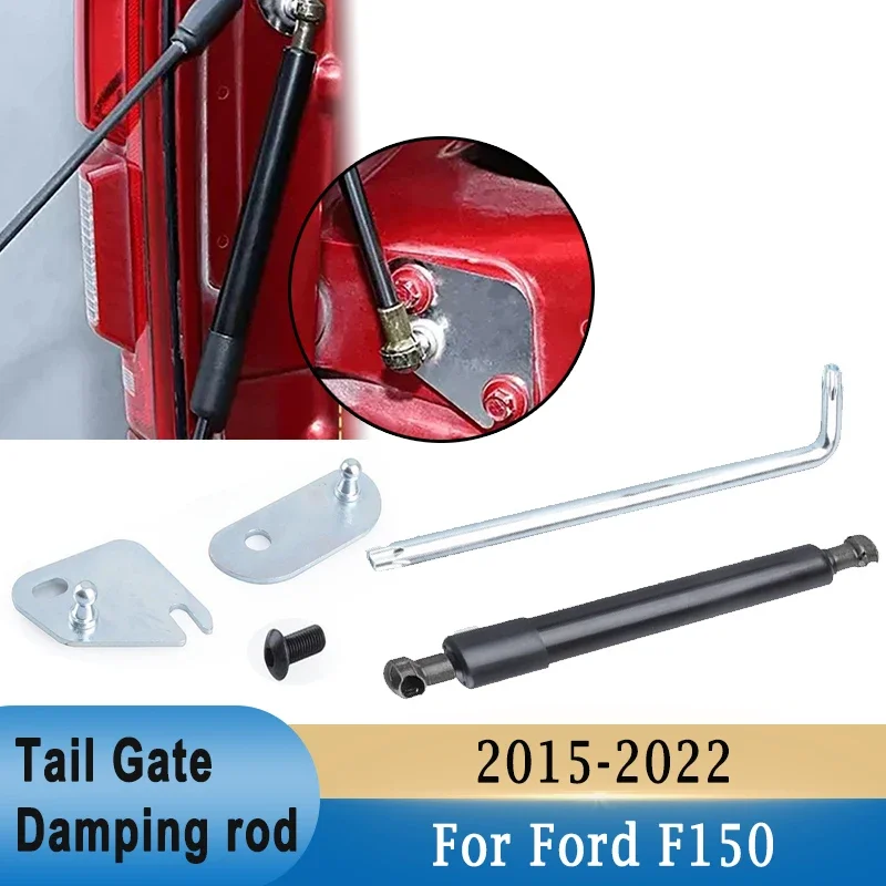 Kit De Muelle Y Soporte De Hoja De Resorte Trasero Para Ford F150, F250 Y F350, Incluye Pernos, Color Negro, Montaje Lateral, Reemplazo Directo, Compatible Con Modelos De Varias Generaciones