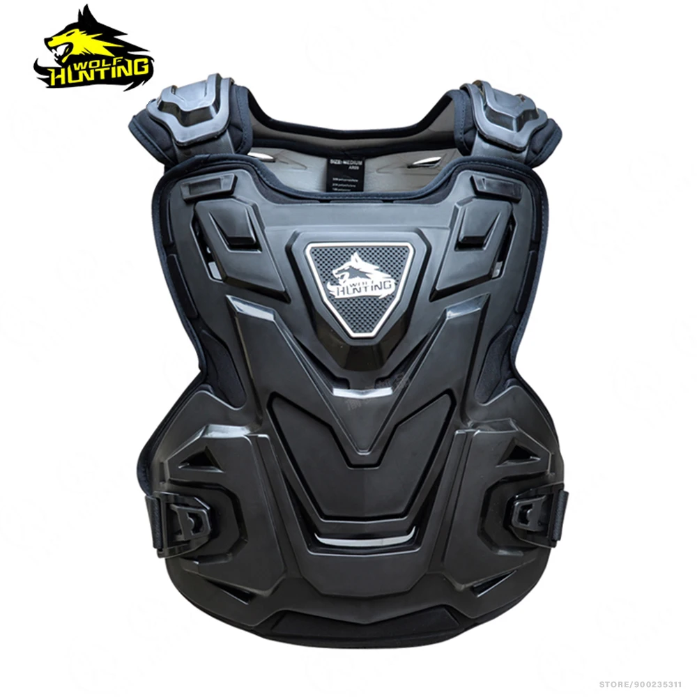 Motocross Body Armor Motorcycle Jacket Armor Vest Inner Outer Anti-fall Chest Protector Off-Road Dirt Bike