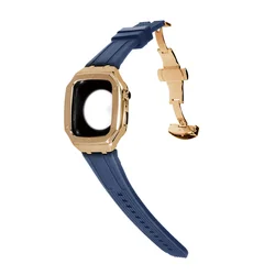 Premium Luxury Mod Kit with Metal Bezel Frame & Strap for 44MM (MURG)