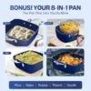 20 Pc Kitchen Pots and Pans Set Non Stick Cookware Set, Kitchen Cookware Sets, Granite Nonstick Cookware Set, Diamond Coated 6
