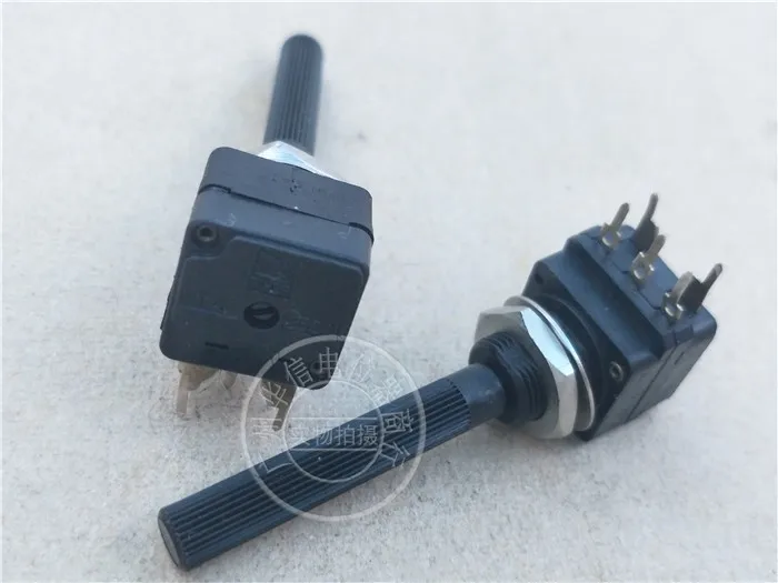 

Spanish PIHER single band switch potentiometer 1A 250V B100K B47K handle length 45MM