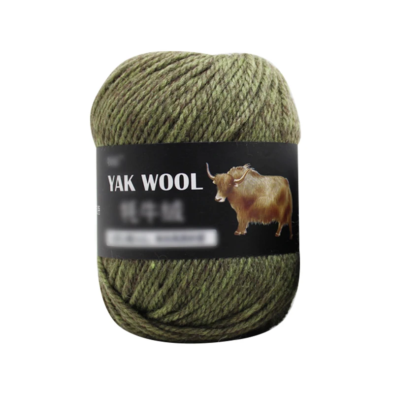 Knitting Wool Yarn Yak Wool 3-Strand for Sweater Coat Scarf Hat