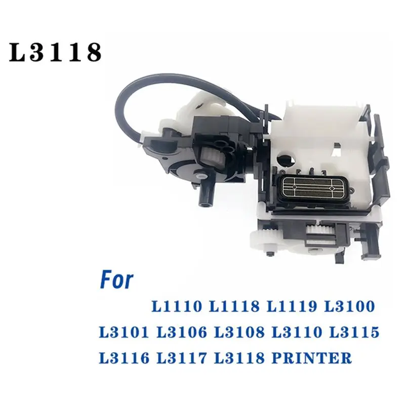 엡손 L3118 모델용 C9-잉크 시스템 클리닝 유닛 캡핑 어셈블리: L1110, L3100, L3106, L3108, L3110, L3101, L3115, L3116, L31