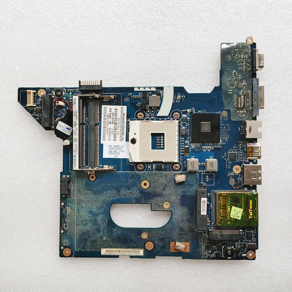 para hp Pavilion Dv4 Dv42000 Placa-mãe i5 Cpu Mais Dissipador de Calor em Vez de La-4107p 590349-001 Mainboard Nal70 La4106p 590350001 - Imagem 6