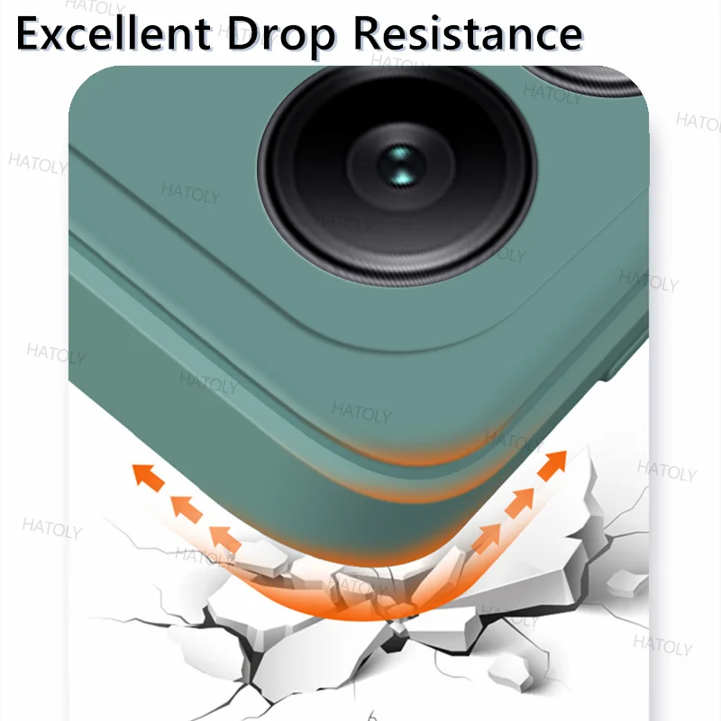 Shockproof Liquid Silicone TPU Phone Case