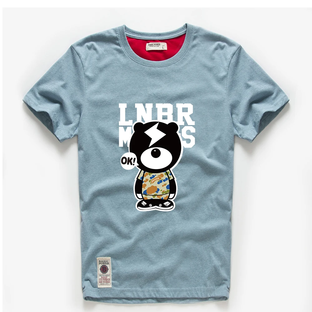 

Футболка мужская базовая, хлопок, круглый вырез, Повседневная дизайнерская рубашка, Классическая, белая синяя, осень-лето