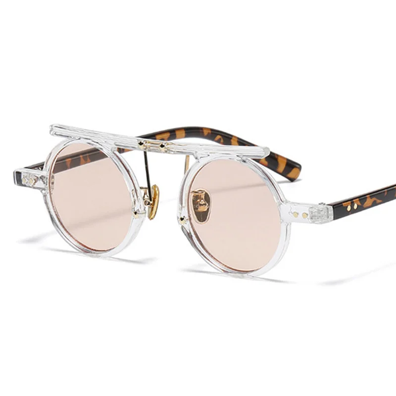 

Fashion Round Sunglasses Woman Man Brand Designer Vintage Small Frame Sun Glasses Female Male Retro Gradient Oculos De Sol