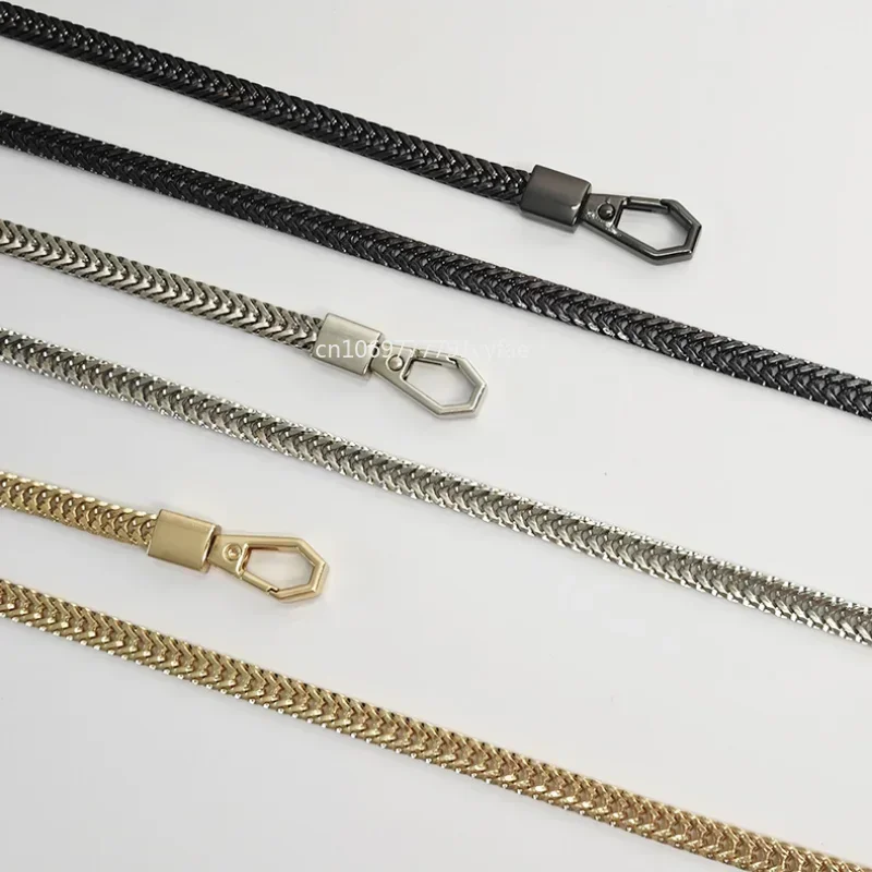 Catena Per Borsa, 4 Pezzi Di Catena Di Ricambio In Metallo Per Borsa A Mano O A Tracolla Con Moschettone Girevole Per Borsa A Mano Borsa A Tracolla Oro 30 60 100 120 Cm Argento 95768543