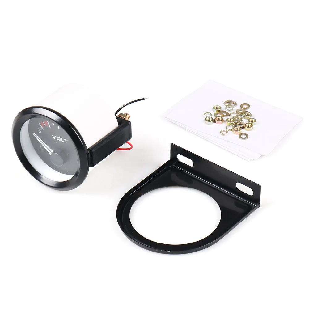 Voltmeter 12v 2" 52mm Voltage Meter Gauge Car Auto Measure