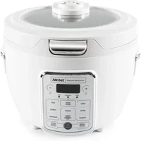 20-Cup Digital Rice & Grain Multicooker with Sauté-then-Simmer® Function Cook Rice Grains Cake Soup Yogurt & More Includes 1
