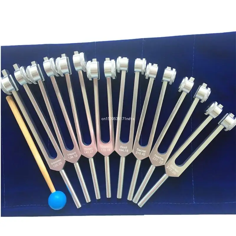 136.1HZ 126.22Hz Aluminum Medical Tuning Fork Hammer Ball Diagnostic