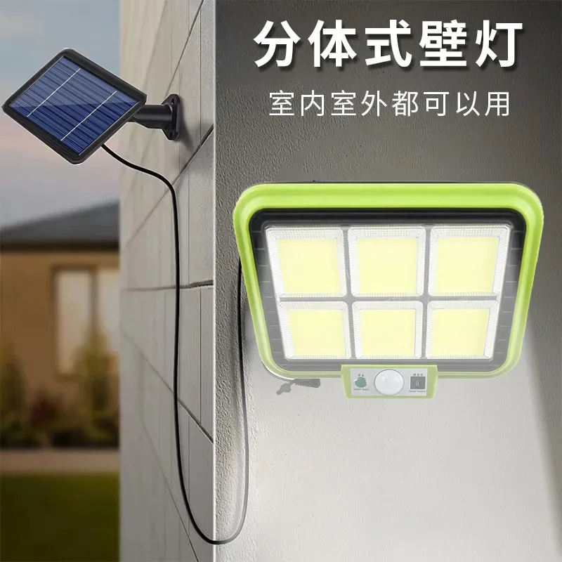 

Lighting Outdoor Solar Lamp Garage Workshop Wiring Free Split Human Body Induction Wall Lamp Courtyard Solar Lamp solar lights