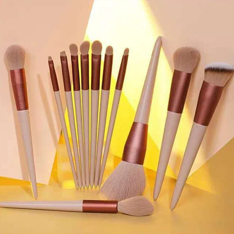 Description Picture 5 of item13pcs Professional Makeup Brush Set Soft Fur Beauty Eye Shadow Foundation Blush Cosmetic Brushes
