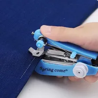 Household handheld portable mini manual sewing machine handheld pocket outdoor travel small sewing machine 1