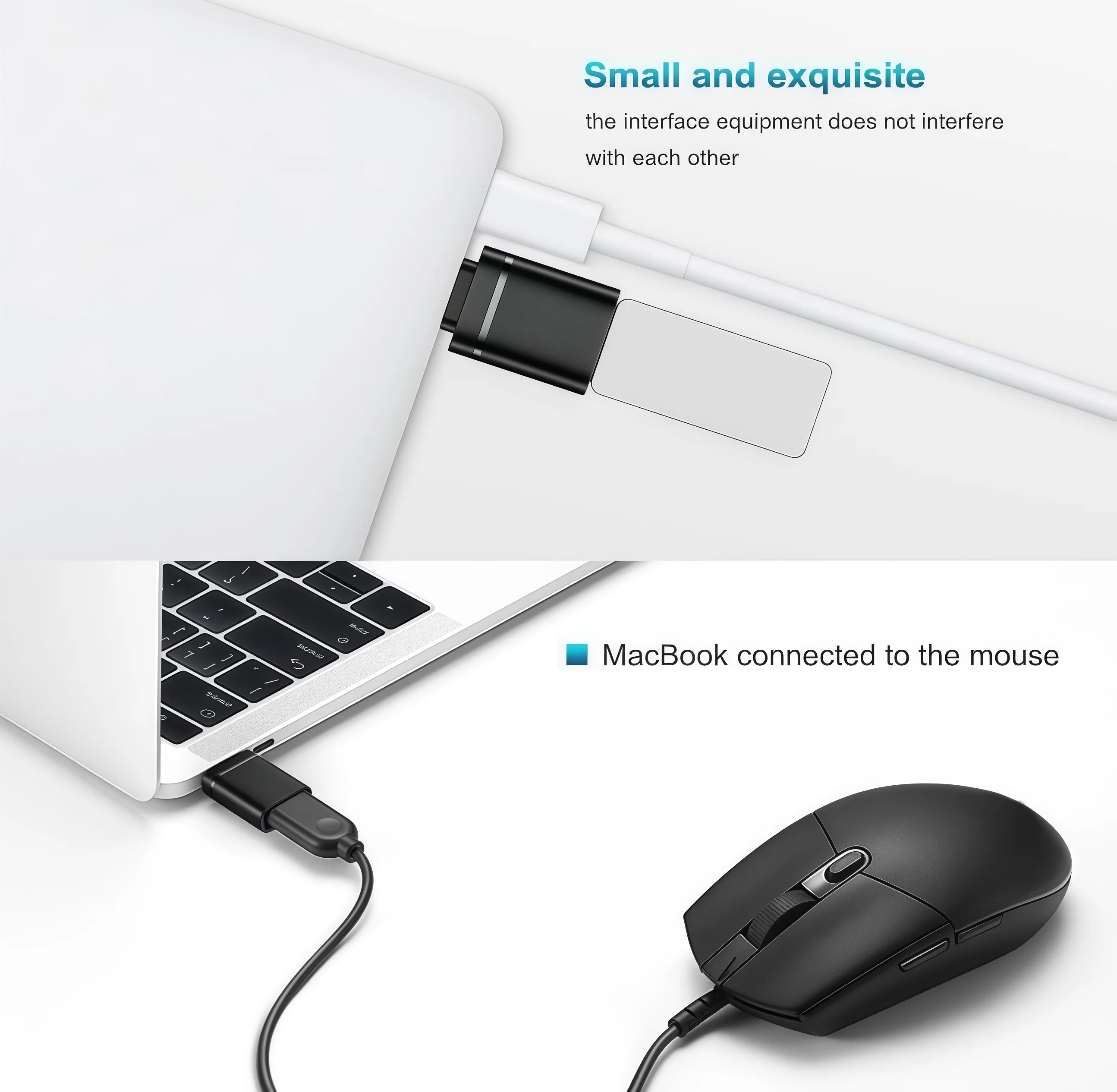 USB3.0-타입 C OTG 어댑터 액세서리 타입-C 암-USB 수 변환기