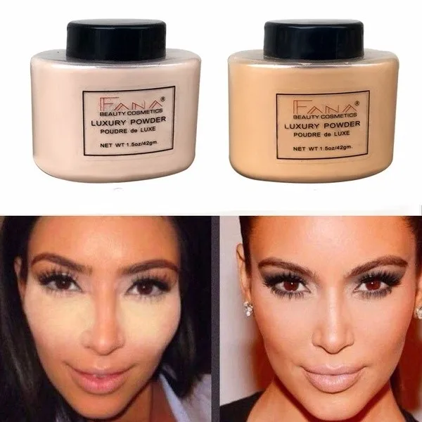 Banana Powder Lasting Invisible Pore Loose Powder Brighten Oil Control Face No Smudge Easy To Wear Women Makeup Concealer