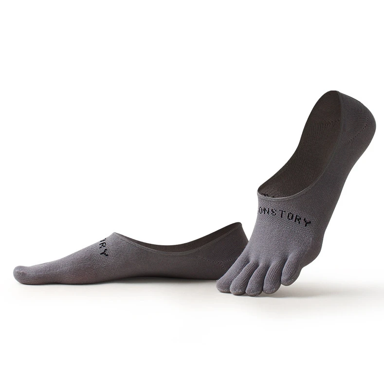 5 Paar Coolmax Herren-Zehensocken, professionelle, schnell trocknende, geruchshemmende Sommersport-Bootssocken, unsichtbare Fünf-Zehen-Socken für Damen – Detail 1