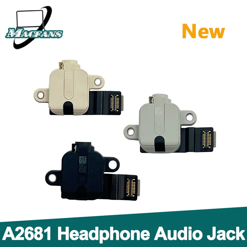 Nuovo Connettore Audio Per Cuffie A2681 Per Macbook Air Retina 13.6 "821-03656 Cavo Jack Audio Starlight Midnight Grey Emc4074 2022