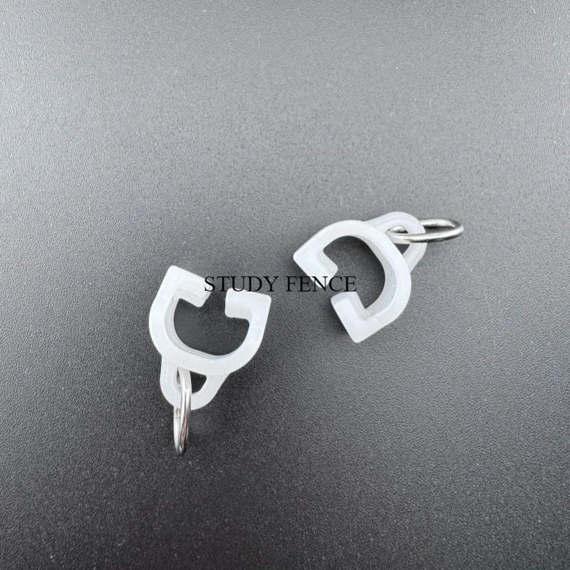 20pcs Plastic Accessories, Accessories, Pulleys, Roller Tracks, Curtains, Universal I-shaped Rails, Hooks, and Ring Wheels