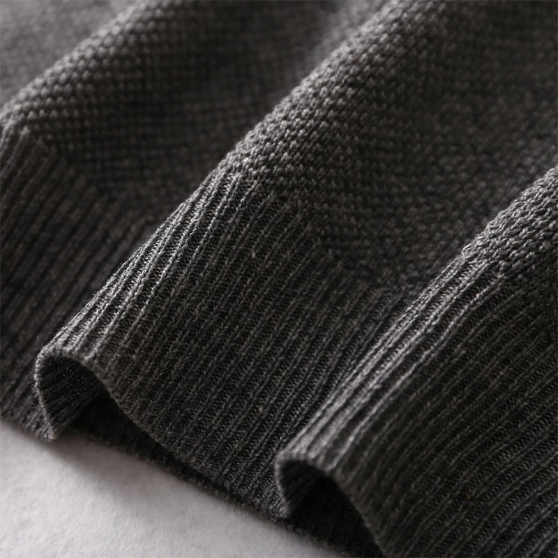 Men Sweater 85% Mulberry Silk 15% Cashmere Solid Colors Crew Neck everyday Long Sleeve Pullover Warm Top Shirt L XL XXL LY047 6
