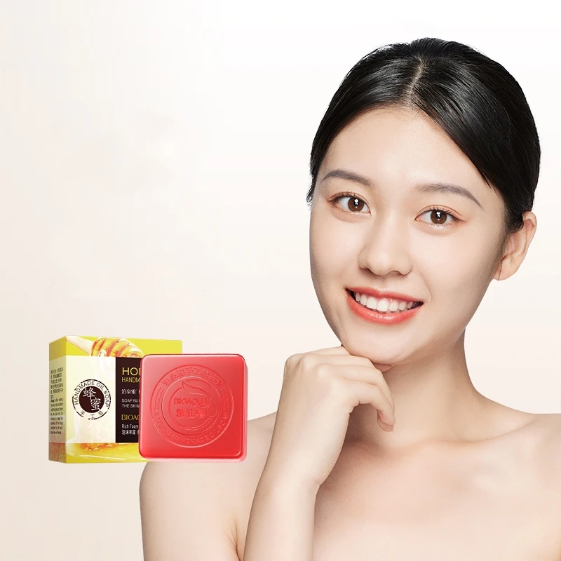 Description Picture 3 of itemLuxurious Essential Oil Soap Collection Bamboo Charcoal Blueberry Lavender Deep Clean Exfoliation Soaps Blackhead Adsorption