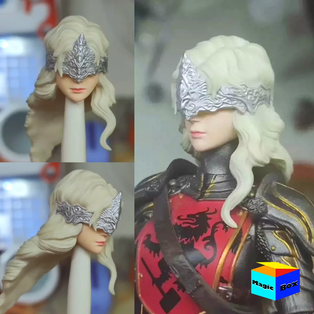 Customized-1-12-Fire-Keeper-Silver-Mask-Girl-Head-Sculpt-Carving-For ...