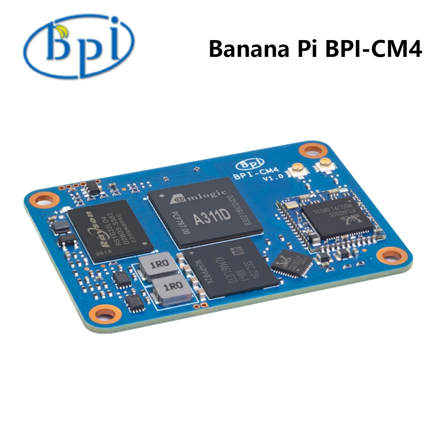BananaPi CM4 BPI-CM4 ǻ , Amlogic A311D Soc, 4GB LPDDR4 RAM, 16GB eMMC ÷,   CM4   ũ