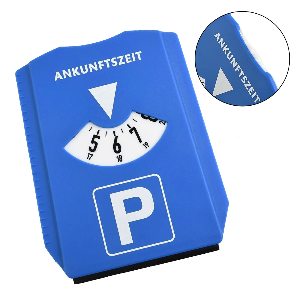 Car Parking Disc Timer Clock Arrival Time Display Blue Plastic Parking Time  Tools Parking Portable Arking Timer - AliExpress