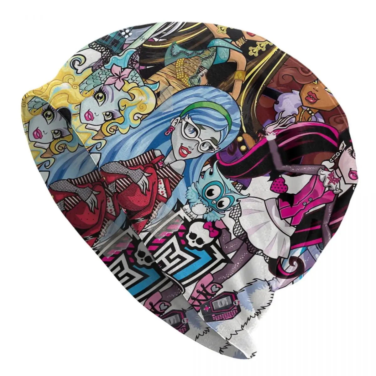 Monster High Doll Fashion Hats Reunion Bonnet Hat Skullies Berretti Caps