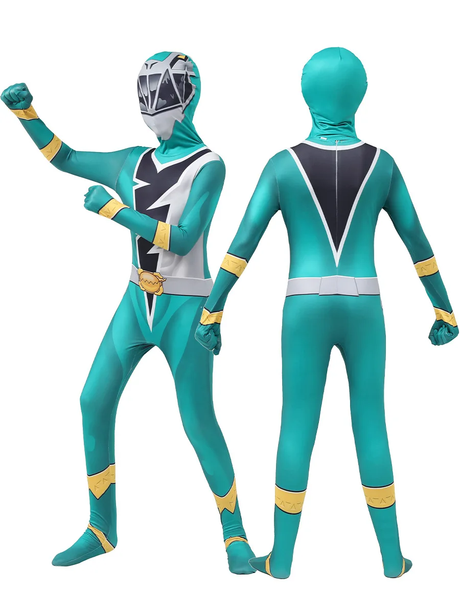 thumbnail image 1 of Disfraz de Anime para adultos y niños, disfraz de Ranger Kishiryu Sentai Ryusoulger, mono para fiesta de Halloween, juego de rol, ropa para niños y hombres, 1 of 5