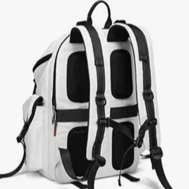 Schoolbag College Students Computer Backpack PU Advanced Travel  Outdoor Mountaineering Backpack Technology Weight Loss Bag