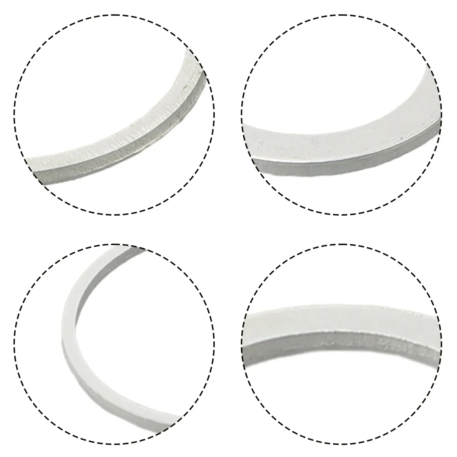 4Pcs Circular Saw Blades Reducing Rings Conversion Ring Adapter Washer Cutting Disc Inner Hole Adapter Ring Cutting Washer