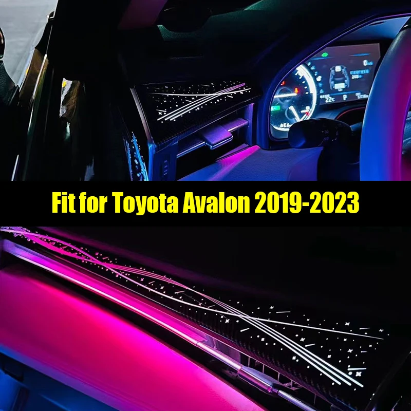 

Starry Sky Ribbon Atmosphere Lamp Suitable for Toyota Avalon 2019 2020-2023 Original Factory 1:1 Mold Illusionary Ambient Light