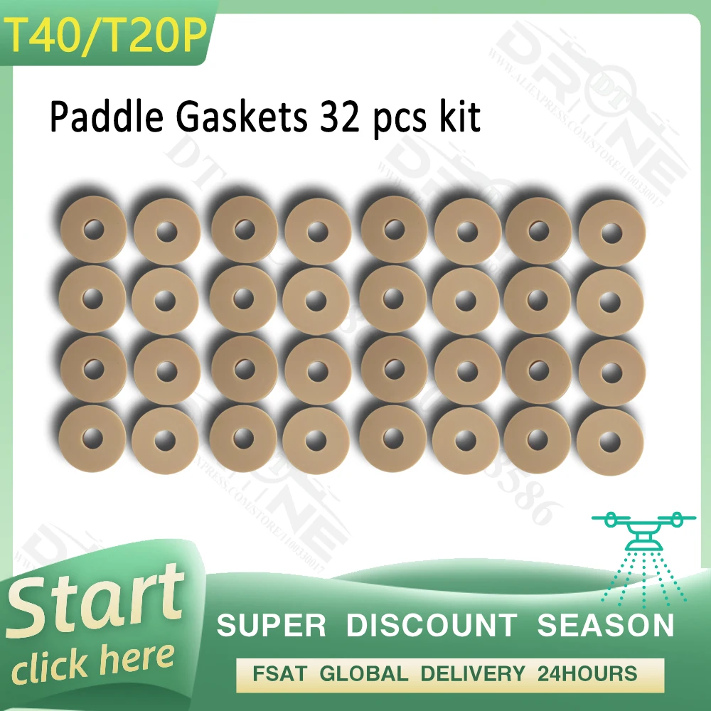 DJi T40 T20P T50 Paddle Gaskets 32 pcs kit for repairing parts of DJi drone accessory kit