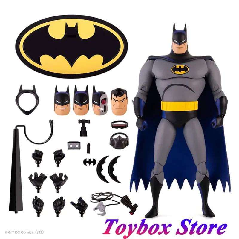 

In Stock 1/6 Anime Batman Movable Action Figure Detective Comics Super Hero Delicate Mini 12" Full Set Soldier Model Fans Gift